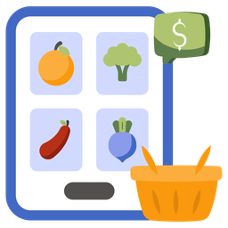 Mobile Grocery  Icon