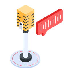 Audio Mic  Icon