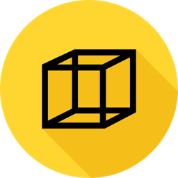 Linear cuboid  Icon