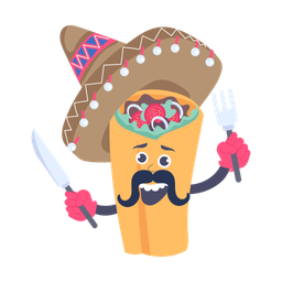 Mexican Burrito  아이콘