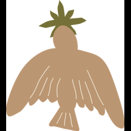 Bird Bohemian  Icon