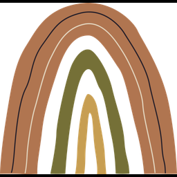 Boêmio arco-íris  Ícone