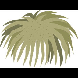 Bush and grass  Icon