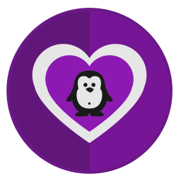 Love Penguin  Icon