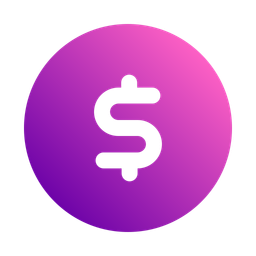 Dollar Coin  Icon