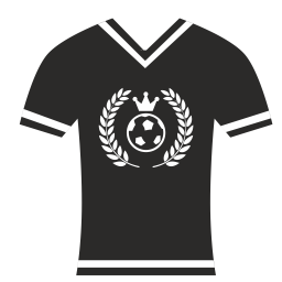 T-shirt de football  Icône