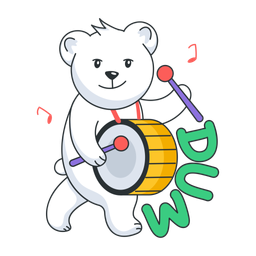 Beating Drum  Icon