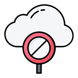 Cloud block  Icon