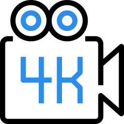 4K-Video  Symbol