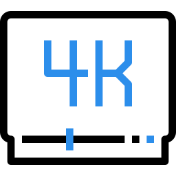 4K-Video  Symbol