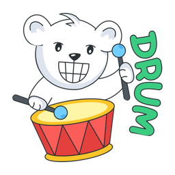 Bear Drum  Icon