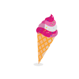 Cone ice cream  Icon