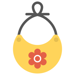 Baby-Lätzchen  Symbol