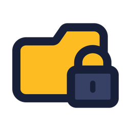 Folder lock  Icon