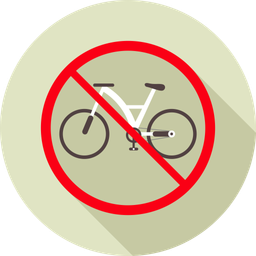 No cycling  Icon