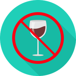 No Drinking Avoid Drink Icon