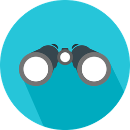 Binocular  Icono