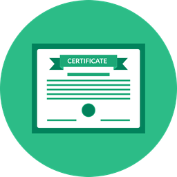 Certificate  Icon