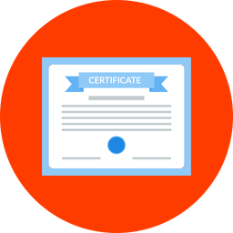 Certificate  Icon