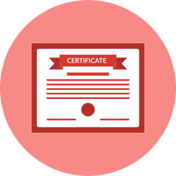 Certificate  Icon