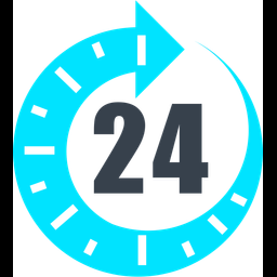 24 hrs support  Icon