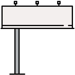 Panneau d'affichage  Icône