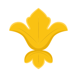 Gold acanthus  Icon