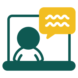 Online communication  Icon