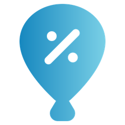 Balloon Discount  Icon