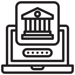 Banking online  Icon