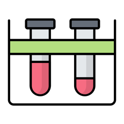 Blood Test Tube  Icon