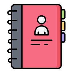 Contact Book  Icon