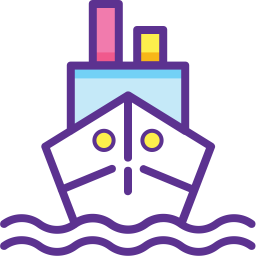 Frachtschiff  Symbol