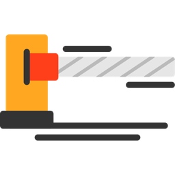 Car Barrier  Icon