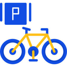 Parking de bicicletas  Icono