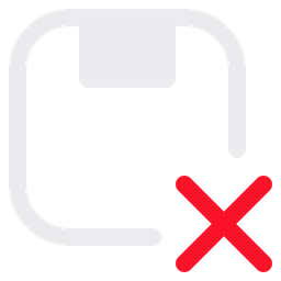 Cancel  Icon