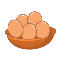 Eggs bowl  Icon