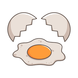 Broken egg  Icon