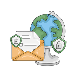 Global Email Global Mail International Mail Icon