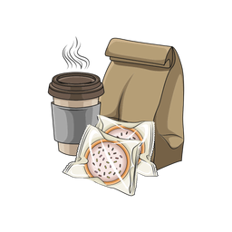 Donut takeout  Icon