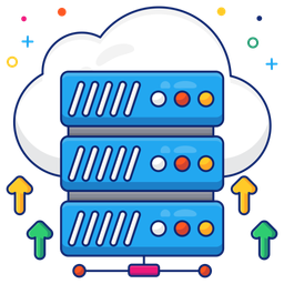 Cloud Database  Icon