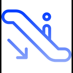 Escalator-down  Icon