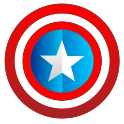 Captain america shield  Icon