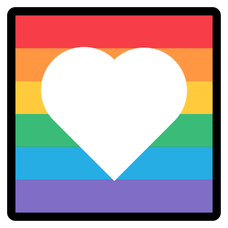 Heart flag  Icon