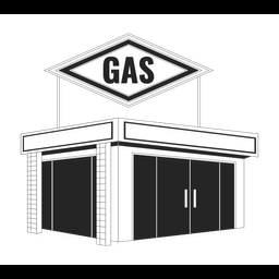 Gas station convenience store  Icon