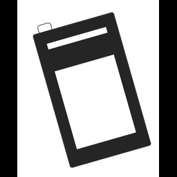 Closed book bookmark  Icon