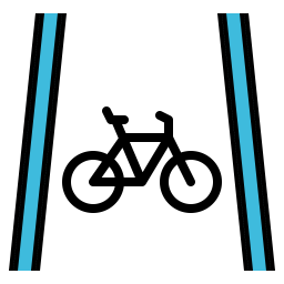 Bike  Lane  Icon