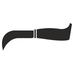 Curved knife  Icon