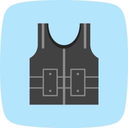 Bullet proof jacket  Icon