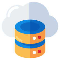 Cloud Database  Icon